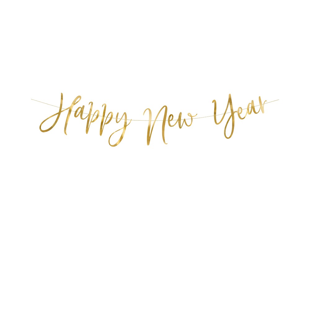 Guirlande Happy New Year - or