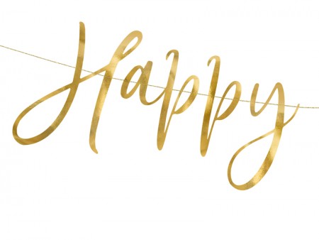 Guirlande Happy New Year - or