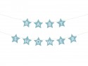 Guirlande Baby shower - bleu clair