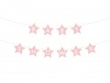 Guirlande Baby shower - rose clair