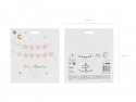 Guirlande Baby shower - rose clair