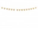 Guirlande happy birthday en feutrine "marguerite" - 3 m