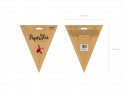 Etoile en papier - 30 cm - rouge