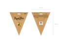 Etoile en papier - 30 cm - or