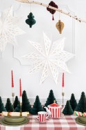 Etoile en papier - 50 cm - blanc