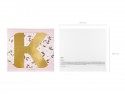 Lettre mirroir ''K'' - or