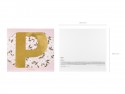 Lettre mirroir ''P'' - or