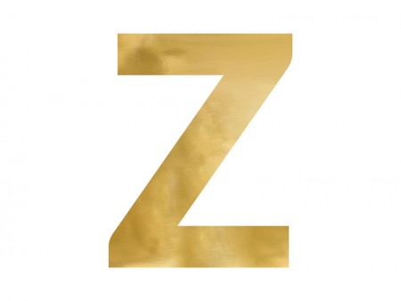 Lettre mirroir ''Z'' - or