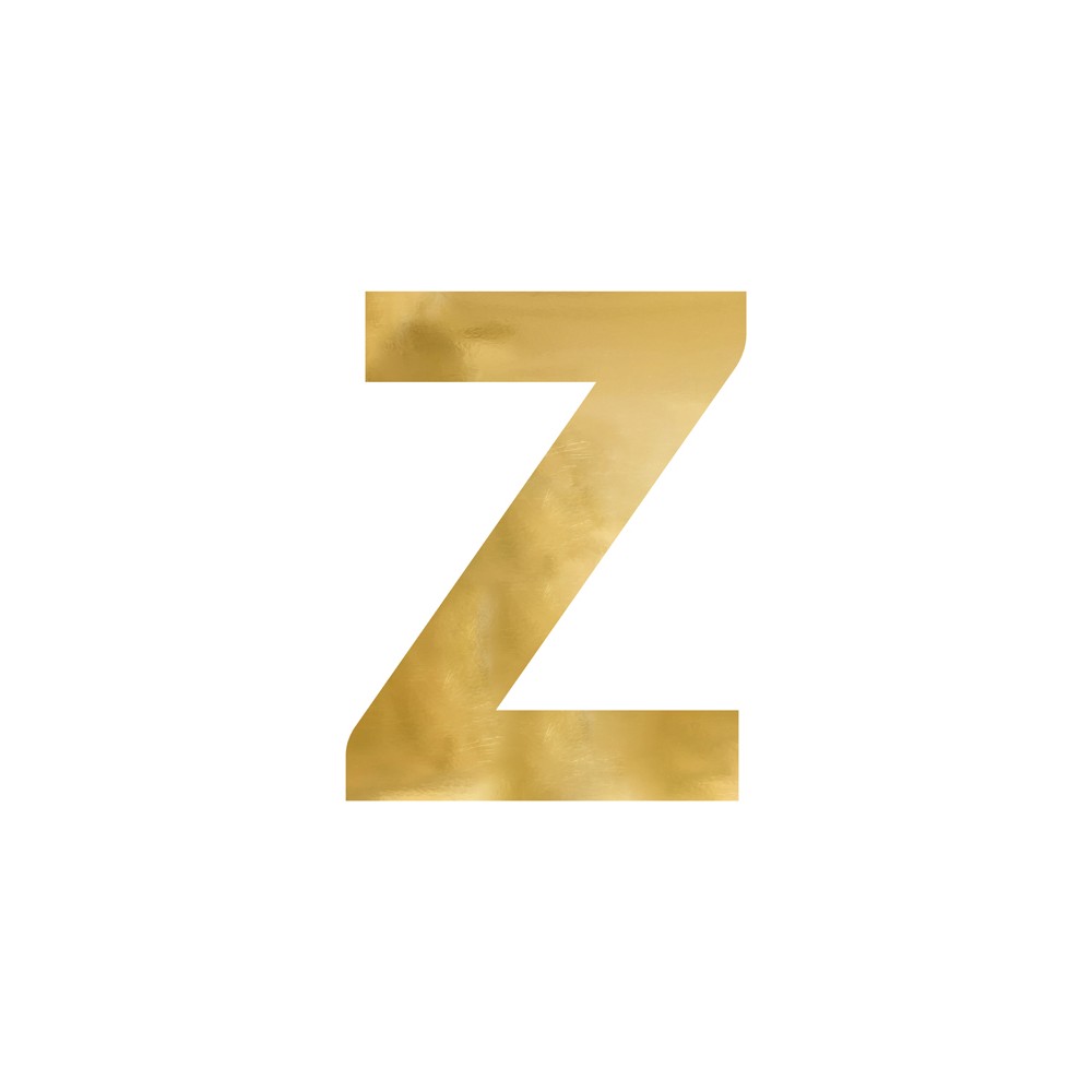 Lettre mirroir ''Z'' - or