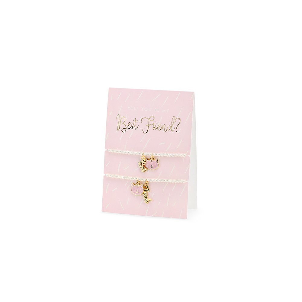 Carte bracelet ''Meilleurs amis''