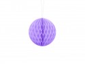 Boule alvéolée mauve - 10 cm