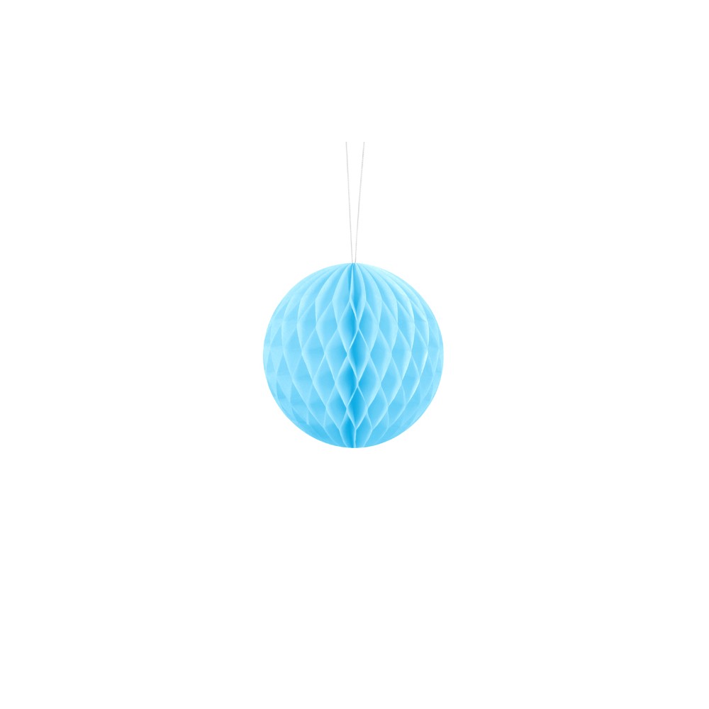 Balle en papier en soie - bleue - 10cm