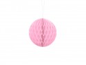 Boule en papier de soie - rose clair - 10cm