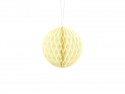Boule de papier alvéolé - paille - 10cm
