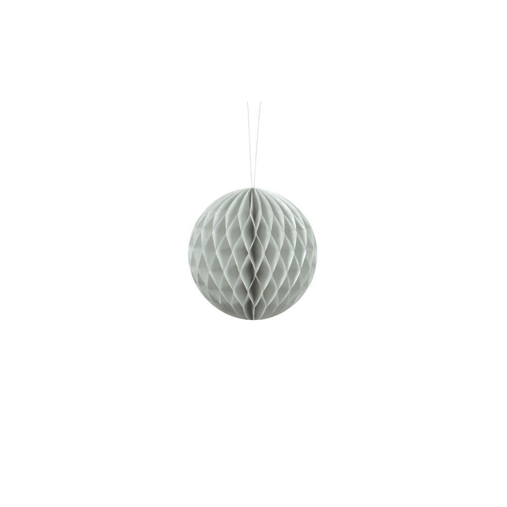 Balle en papier de soie - gris clair - 10cm
