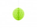 Boule de papier alvéolé - vert pomme - 10cm