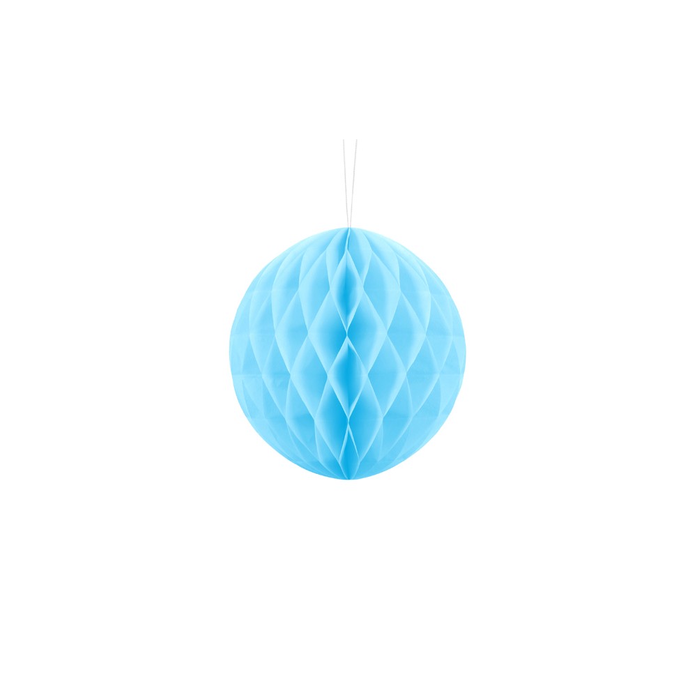 Balle en papier de soie - bleue - 20cm