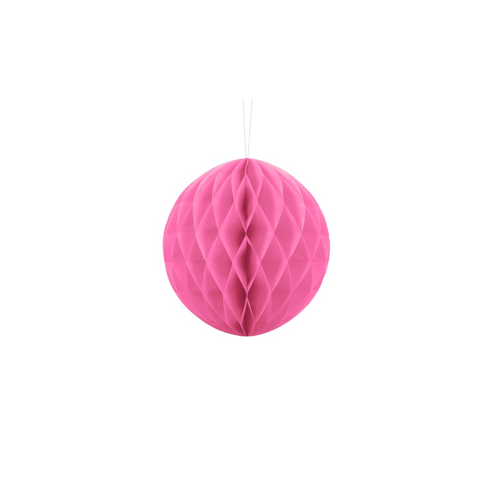 Boule en papier de soie - rose - 20cm