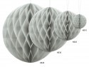 Balle en papier de soie - gris clair - 20cm