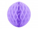 Boule de papier alvéolé - lilas - 30cm
