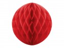 Boule en papier de soie - rouge - 30 cm