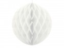 Boule en papier de soie - blanche - 30 cm