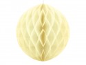 Boule de papier alvéolé - paille - 30cm
