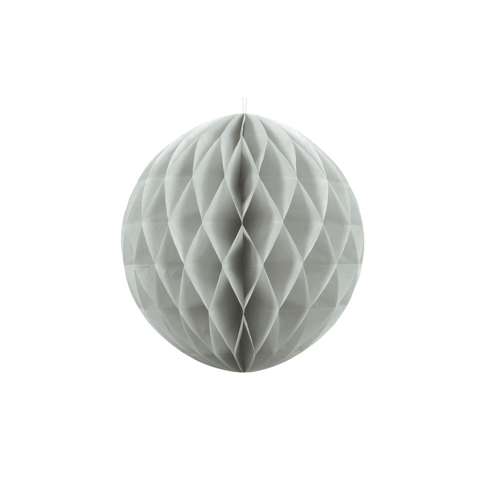 Balle en papier de soie - gris clair - 30 cm