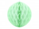 Boule de papier alvéolé - pistache - 30cm
