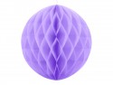 Boule de papier alvéolé - lilas - 40cm