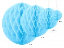 Balle en papier de soie - bleue - 40cm