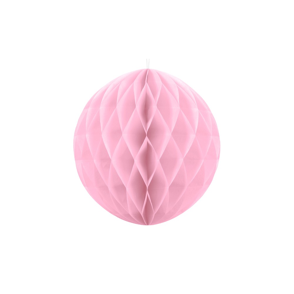 Boule en papier de soie - rose - 40cm