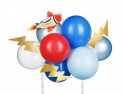 Décoration de gâteau - ballons avion