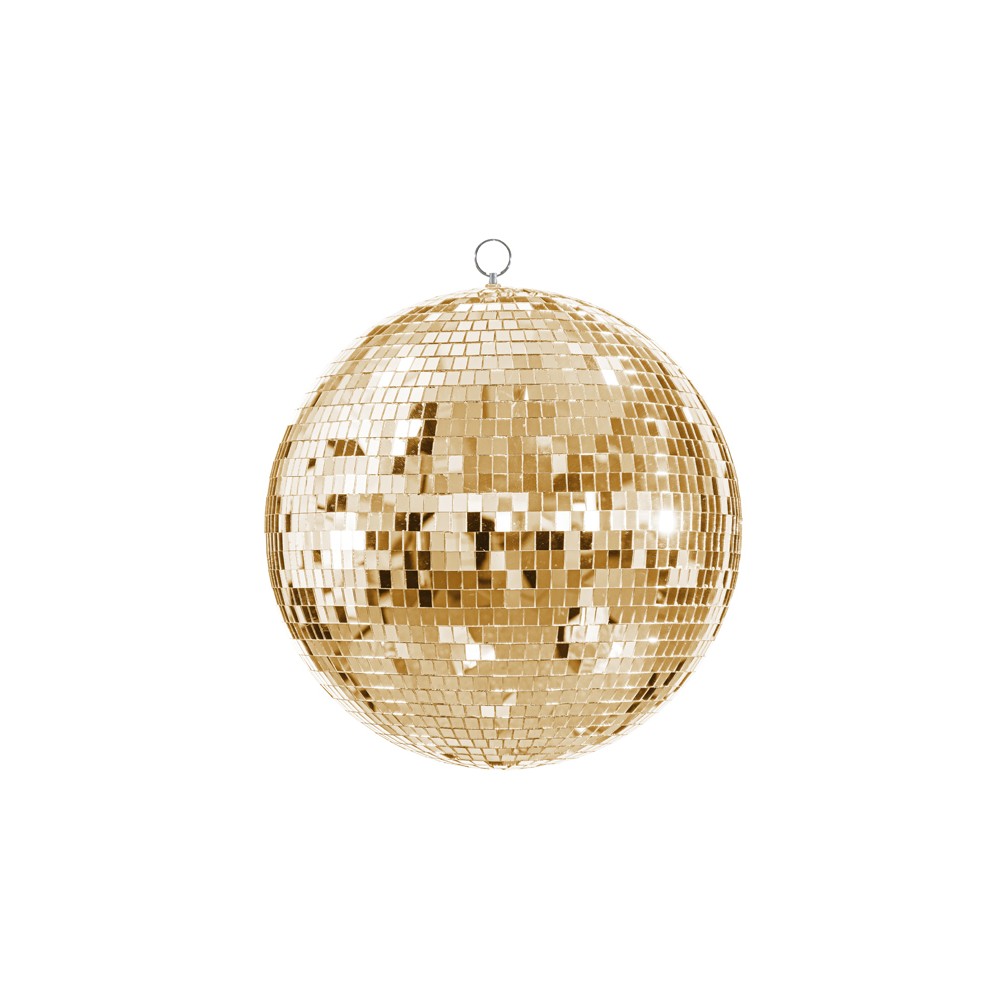 Boule à facettes disco - or champagne - 40 cm