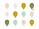 Cartes bébé 12 mois pour photos - Ballons
