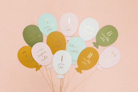 Cartes bébé 12 mois pour...
