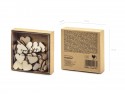 50 Confetti en bois coeurs