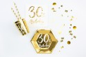 Feuilles de confettis métalliques - Chiffre 30 - 15g