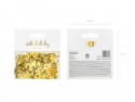 Feuilles de confettis métalliques - Chiffre 40 - 15g