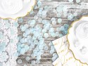 Confettis Cercles - bleu clair