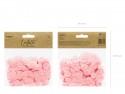 Confettis Cercles - rose clair
