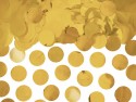 Cercles de confettis - or