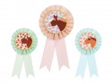 3 Rosettes - cheval