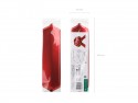Nœud décoratif DIY - rouge - 30 cm
