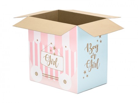 5 Boîte Gender reveal -...