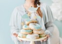 7 Cupcake Cake topper - Baleine