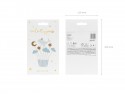 7 Cupcake Cake topper - Baleine