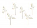 6 Décors muffins - Oiseaux