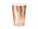 6 gobelets rose gold