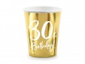 6 gobelets "30 ans"